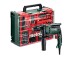 Ударная дрель Metabo SBE 650 SET, Мобильная мастерская (78 компонентов) (600742710)
