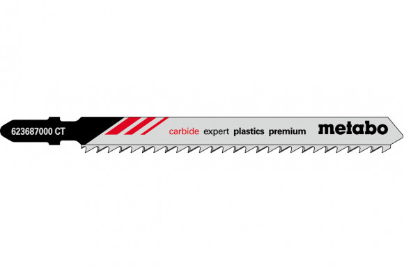 Лобзикове полотно для спеціальних матеріалів Metabo Expert 91 мм T 301 CHM, 3 шт (623687000)