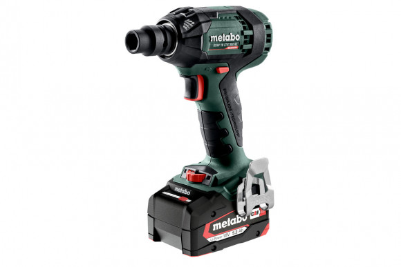 Акумуляторний ударний гайкокрут Metabo SSW 18 LTX 300 BL 2х5.2 Аг (602395650)