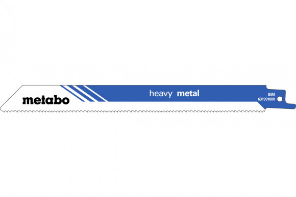 Шабельне полотно по металу Metabo Professional 200 мм, S 1025 VF 5 шт (631991000)
