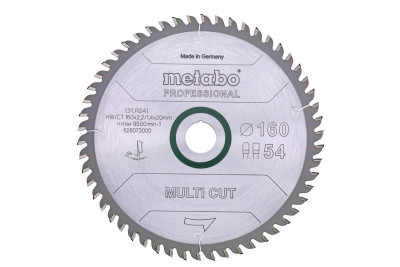 Пильний диск Metabo Multi Cut 160 мм (628073000)