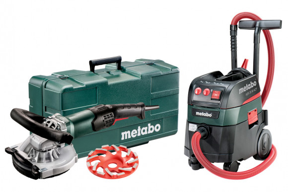 Набір шліфувальна машина Metabo RSEV 19-125 RT алмазний диск professional + Пилосос Metabo ASR 35 M ACP (691001000)