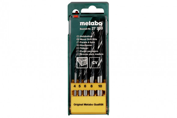 Набір свердел по дереву Metabo (627200000)