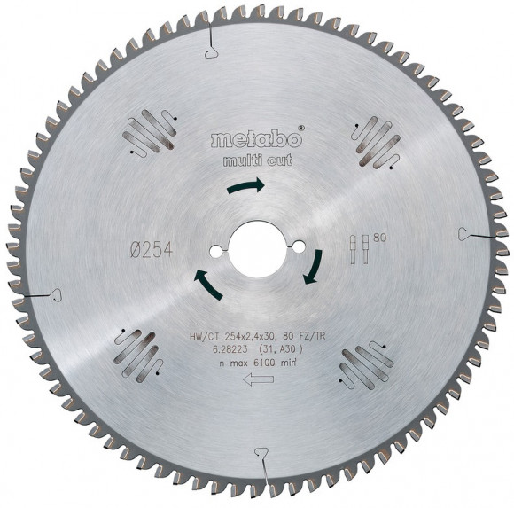 Острый диск Metabo 167x20 HW/CT 42 FZ/TR (628074000)