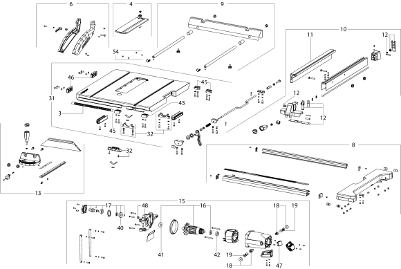 Фланец TS 254 Metabo (315420010)