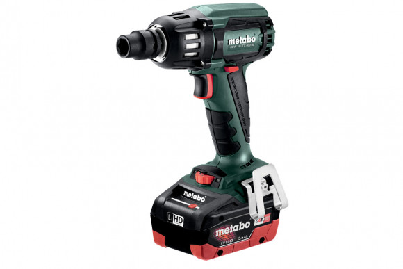 Акумуляторний ударний гайкокрут Metabo SSW 18 LTX 400 BL 2х5.5 Аг (602205660)