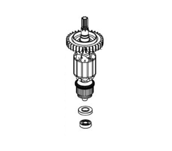 Ротор у зборі Metabo (316061140)