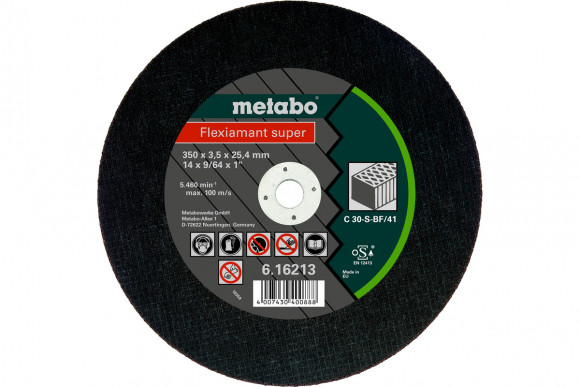 Відрізний круг по камню Metabo Flexiamant Super 350x3,5x25.4 мм C 30-S (616213000)