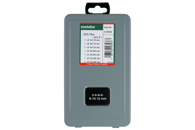 Набір бурів Metabo SDS-Plus Pro 4 з 7 предметів (630584000)