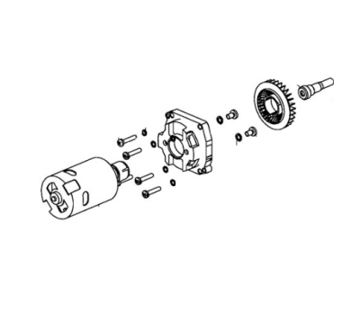 Двигатель compl. Metabo 316047710