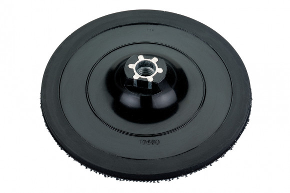Опорный тарельчатый диск с липучкой Metabo 125 мм, 5/8"/ Pyramid (623298000)