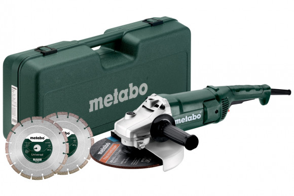 Болгарка Metabo WE 2200-230 Set (691081000)