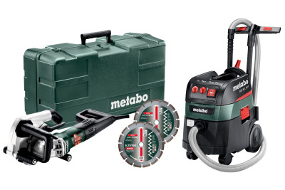 Набір Пилосос Metabo ASR 35 M ACP + Штроборіз Metabo MFE 40 + 2 алмазні відрізні круги (691058000)