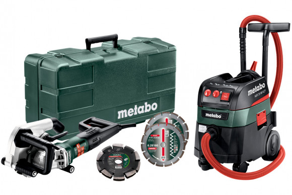 Набір пилосос Metabo ASR 35 M ACP + штроборіз Metabo MFE 40 + алмазні диски (691059000) Набір пилосос Metabo ASR 35 M ACP + штроборіз Metabo MFE 40 + алмазні диски (691059000)
