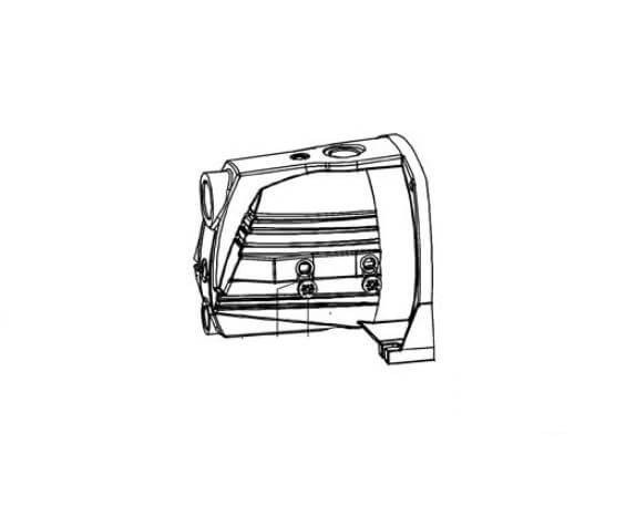 Pump housing Metabo 343435860