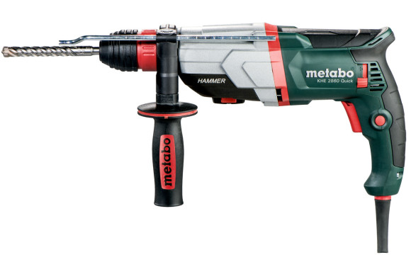Перфоратор Metabo KHE 2860 Quick + быстрозажимной сверлильный патрон (600878500)