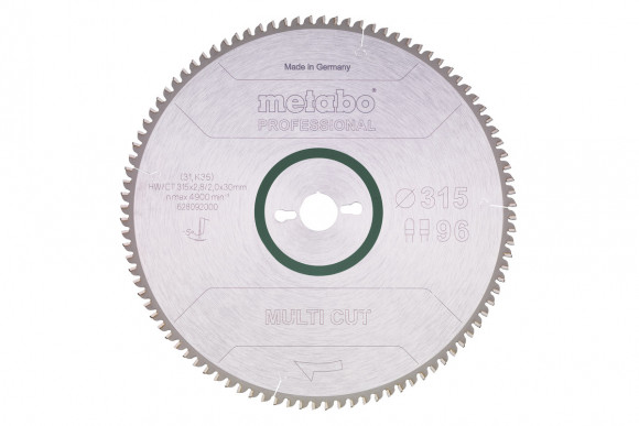 Пилковий диск Metabo Multi Cut 315 мм (628092000)