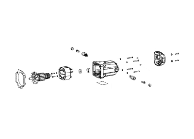 Двигатель сборный Metabo 316061470