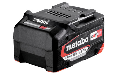 Акумулятор Metabo Li-Power 18В/ 5.2 Аг (625028000) Акумулятор Metabo Li-Power 18В/ 5.2 Аг (625028000)