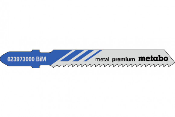Лобзикове полотно по металу Metabo Professional 51 мм T 118 BF, 5 шт (623973000)