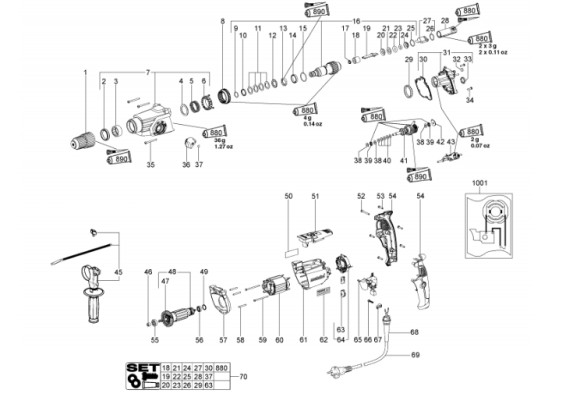 Шайба для перфоратора Metabo (341070910) Шайба для перфоратора Metabo (341070910)