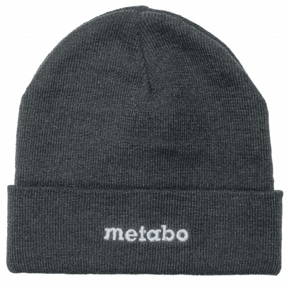 Шапка з логотипом Metabo чорна