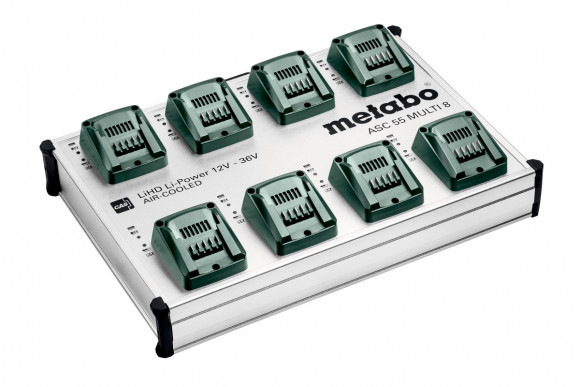 Зарядна станція на 8 акумуляторів Metabo ASC 55 MULTI 8 (627093000)