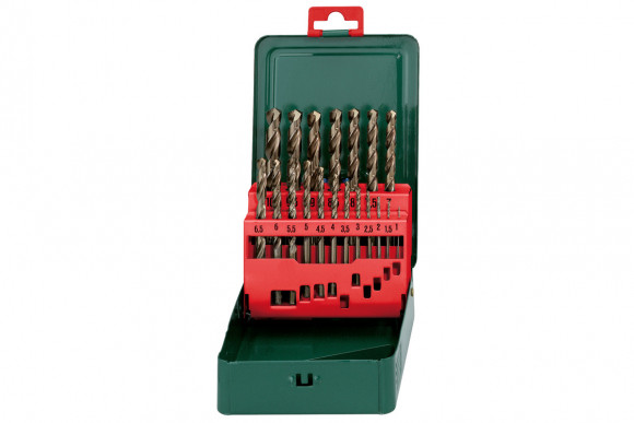 Набір свердел по металу Metabo HSS-Co Promotion 19 предметів (627157000)