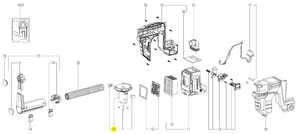 Двигун (ISA 18 LTX 24) Metabo (316065770)