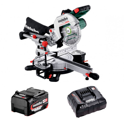 Акумуляторна торцювальна пила з протяжкою Metabo KGS 18 LTX BL 216, 18В (614216920) Акумуляторна торцювальна пила з протяжкою Metabo KGS 18 LTX BL 216, 18В (614216920)