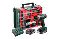 Акумуляторний шуруповерт Metabo BS Quick Мобільна майстерня, 74 компонента (602217710)