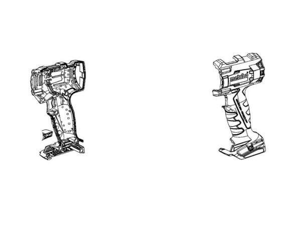 Housing w.cover Metabo 343438370