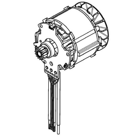 Motor compl. Metabo 316067310