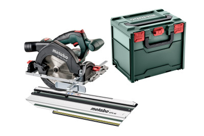 Акумуляторна дискова пила Metabo KS 18 LTX 57 SET, 18В, каркас + шина KFS 44 (691195000)