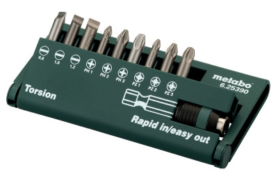 Набір біт Metabo Torsion (625390000)