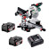 Акумуляторна торцювальна пила з протяжкою Metabo KGS 18 LTX BL 216 (614216650)