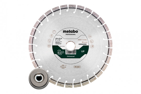Комплект Сегментний алмазний диск Metabo Professional UP, 230 мм+гайка (628583000)