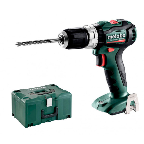 Акумуляторний ударний шуруповерт Metabo PowerMaxx SB 12 BL, каркас (601077840)