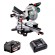 Акумуляторна торцювальна пила з протяжкою Metabo KGS 18 LTX BL 254 (614254920)