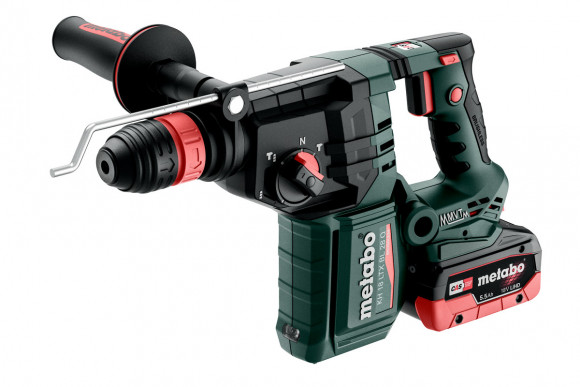 Акумуляторний перфоратор Metabo KH 18 LTX BL 28 Q , 2*5.5 Ач (601715660)