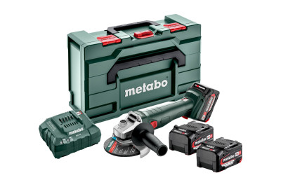 Угловая шлифовальная машина Metabo W 18 LTX 125 Quick SET (602249960)