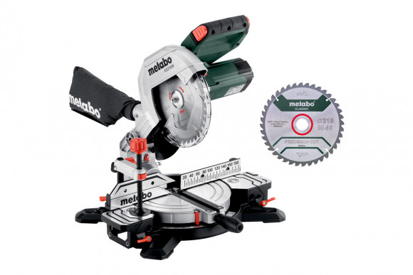 Торцювальна пила Metabo KS 216 M + диск (610216900)