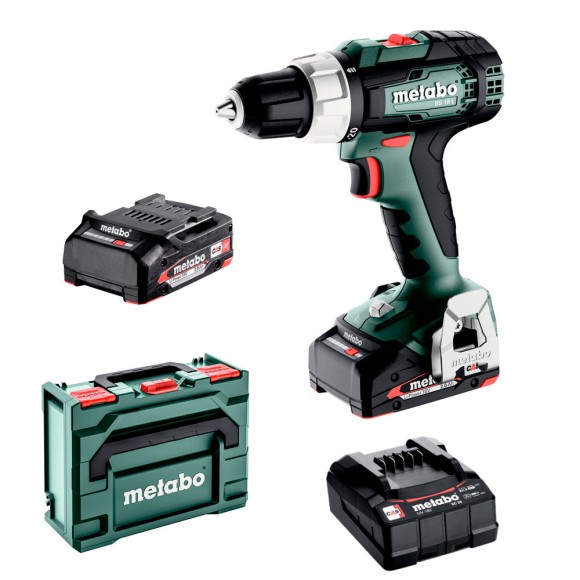 Аккумуляторный шуруповерт Metabo BS 18 L, 18В (614051500)