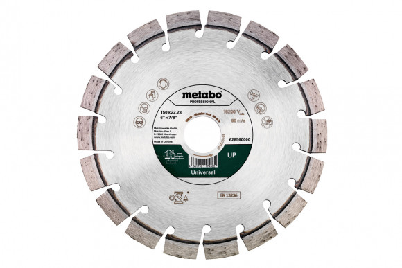 Сегментний алмазний диск Metabo Professional UP, 150 мм (628560000)