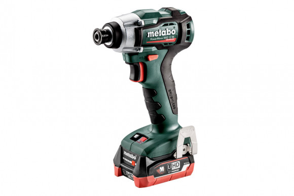 Акумуляторний ударний винтокрут Metabo PowerMaxx SSD 12 BL 2x4 Аг LiHD (601115800)