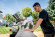Акумуляторна торцювальна пила з протяжкою Metabo KGS 18 LTX BL 305 2х8.0 Аг (614305810)