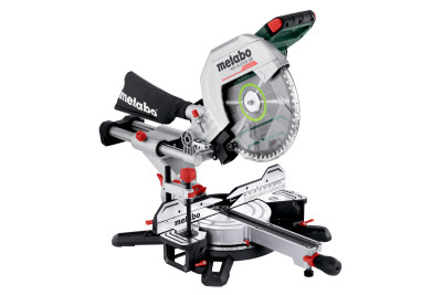 Акумуляторна торцювальна пила з протяжкою Metabo KGS 18 LTX BL 305, 18В, каркас (614305850)