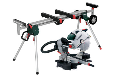 Торцовочная пила с протяжкой Metabo KGS 315 PLUS SET + Стол для пил KSU 401 (690971000) Торцовочная пила с протяжкой Metabo KGS 315 PLUS SET + Стол для пил KSU 401 (690971000)
