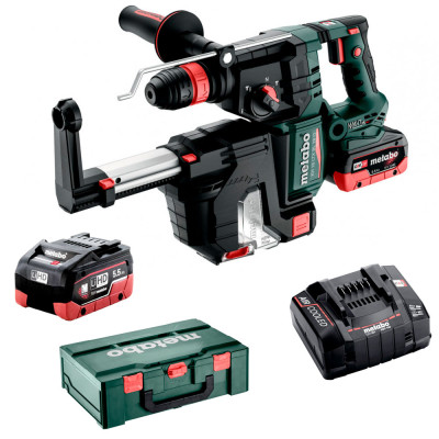Акумуляторний перфоратор Metabo KH 18 LTX BL 28 Quick SET ISA, 18В (601715930)