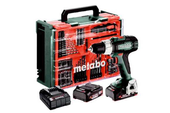 Акумуляторний ударний шуруповерт Metabo SB 18 L Set, 18В, Мобільна майстерня (614053710)